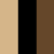 Black, Cream & Brown